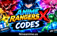 anime rangers x codes